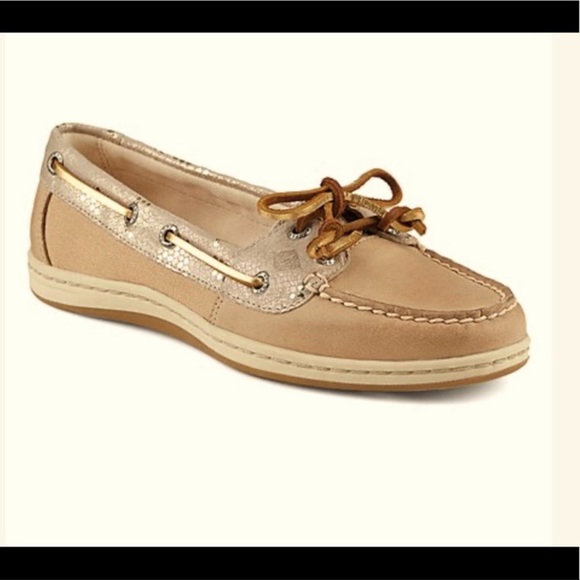 Sperry Firefish Snake Linen Boat Shoes - Picture 2 of 11